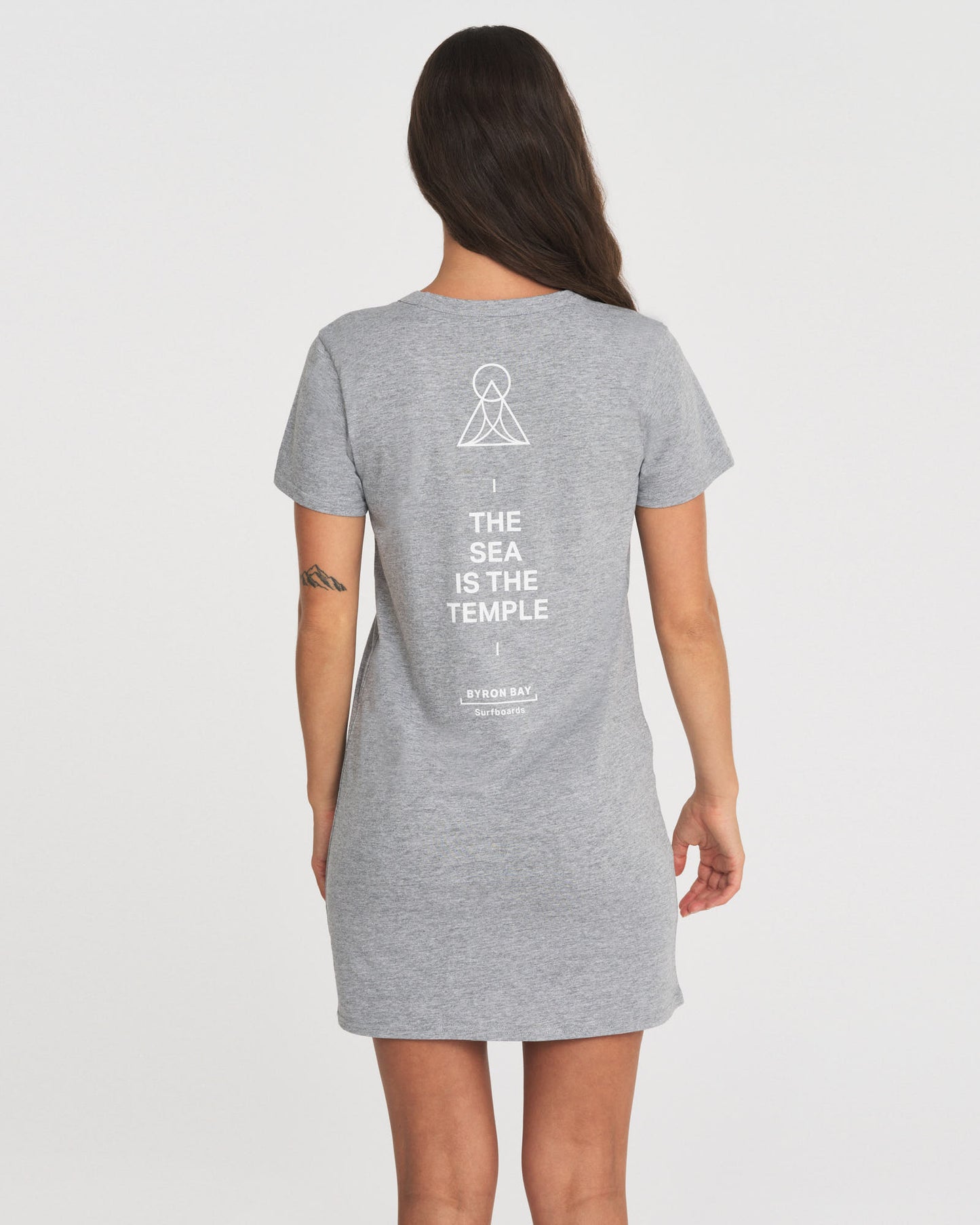 The Sea Is The Temple Short Sleeve Dress